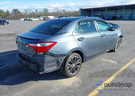 2014 Toyota Corolla S Plus from USA, damaged, VIN 2T1BURHE8EC221277